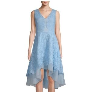 Avantlook blue lace Fairycore Fairy High Low Romantic dress